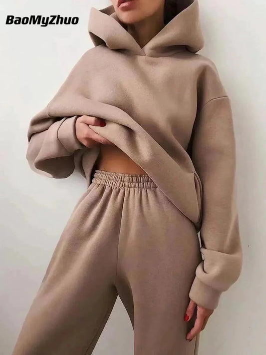 Cosy Two-Piece Tracksuit Set